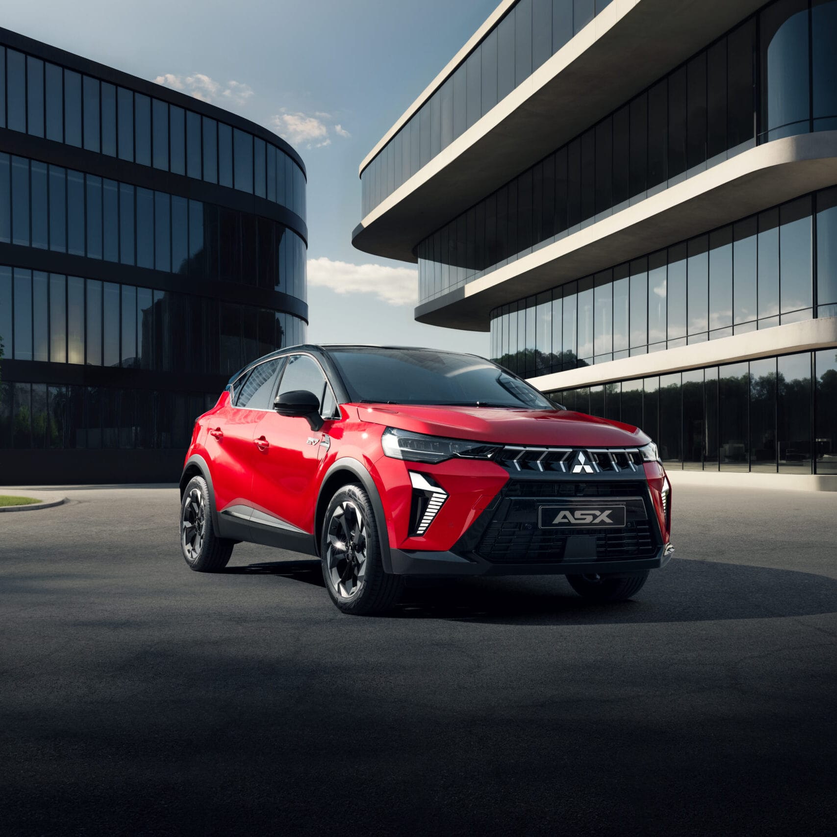 Mitsubishi ASX für den Autotesttag 2025 im ÖAMTC Fahrtechnikzentrum in Teesdorf am 10. April 2025